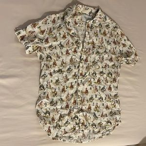 Corridor Linen Button Down Short Sleeve